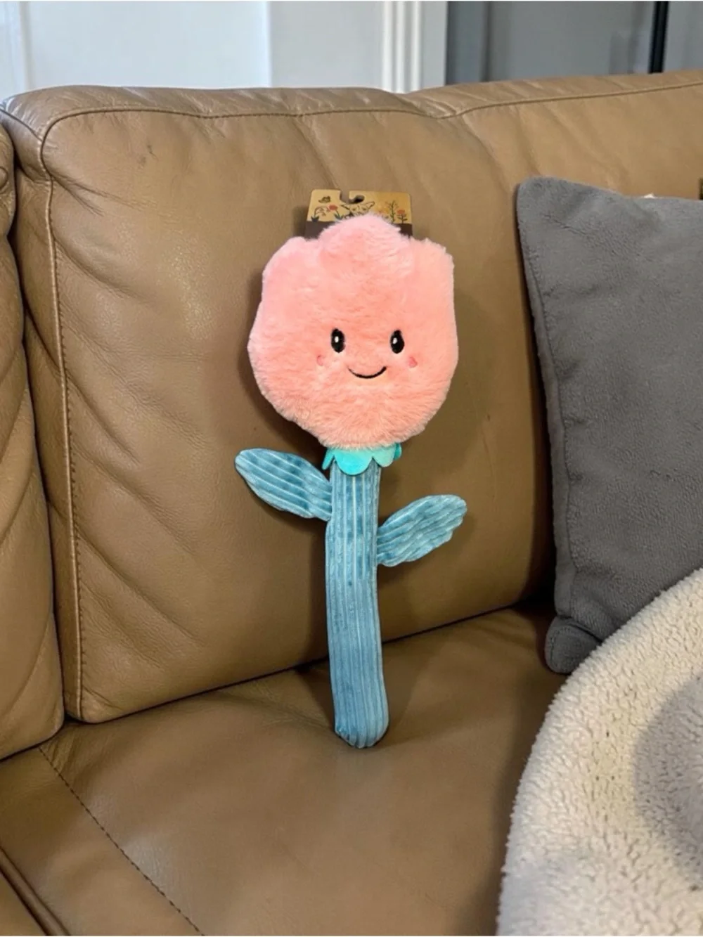 Polly Paws Flower Shaped Dog‎ Toy NWT